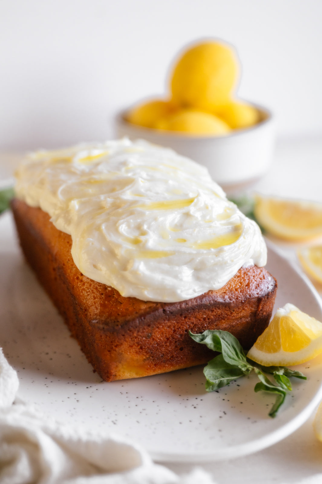 Lemon Ricotta Olive Oil Cake